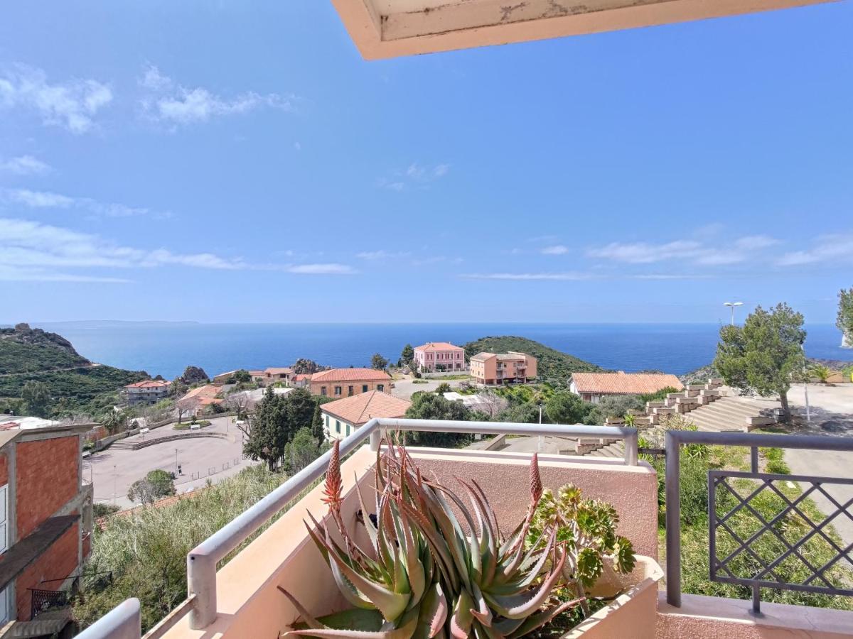 Splendida Vista Sul Mare Apartment Nebida ภายนอก รูปภาพ