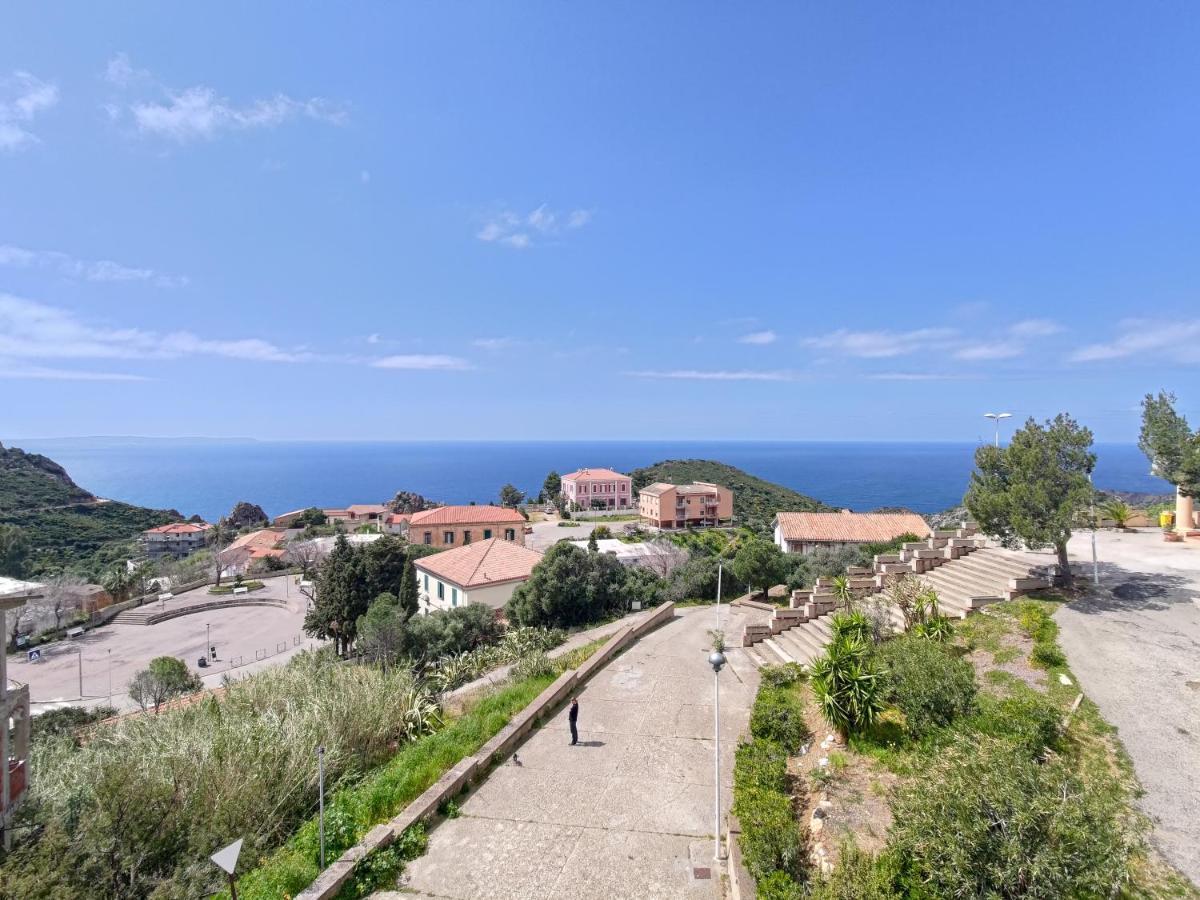 Splendida Vista Sul Mare Apartment Nebida ภายนอก รูปภาพ
